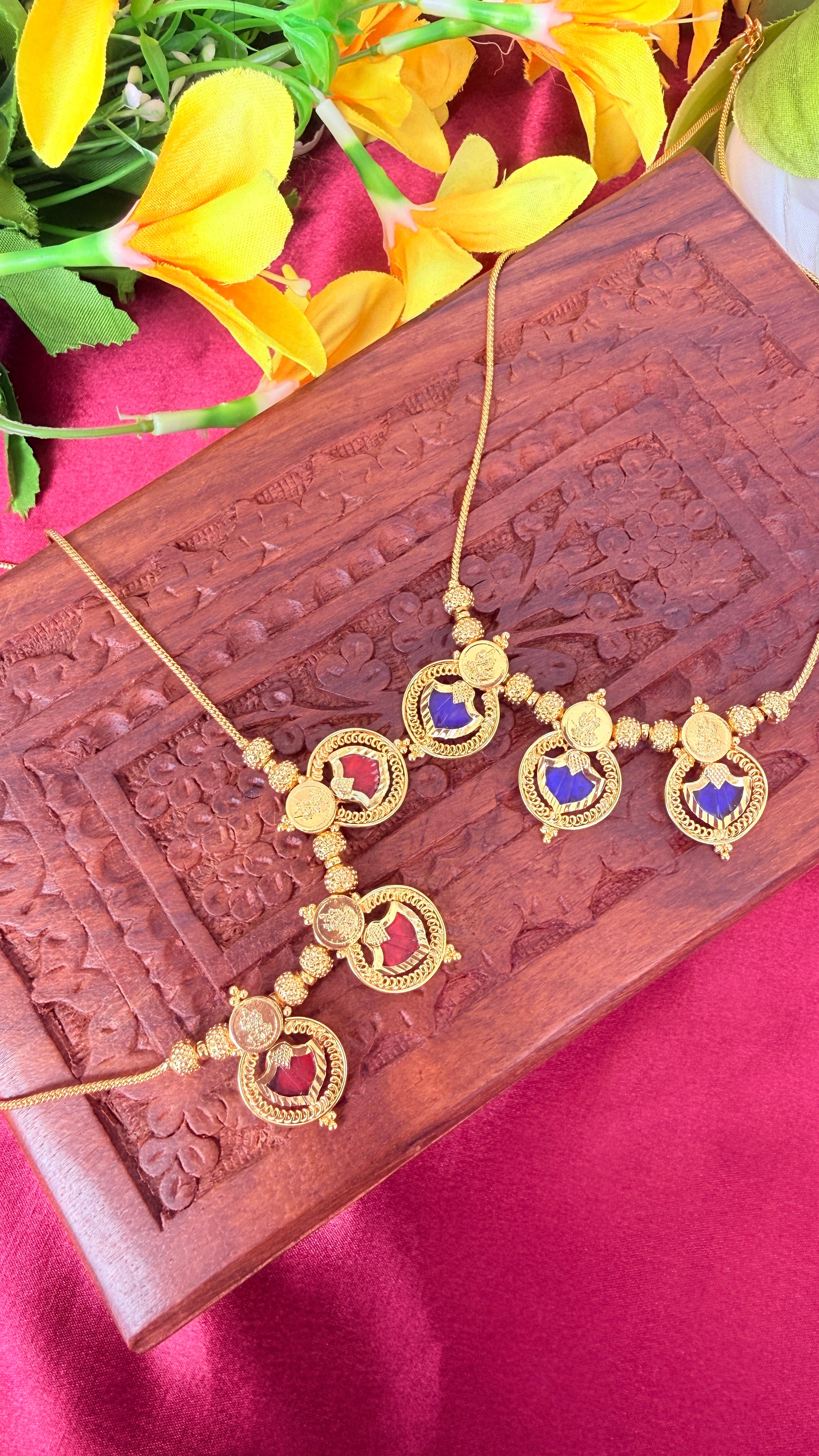 Palakka Short Necklace + Stud RJ352