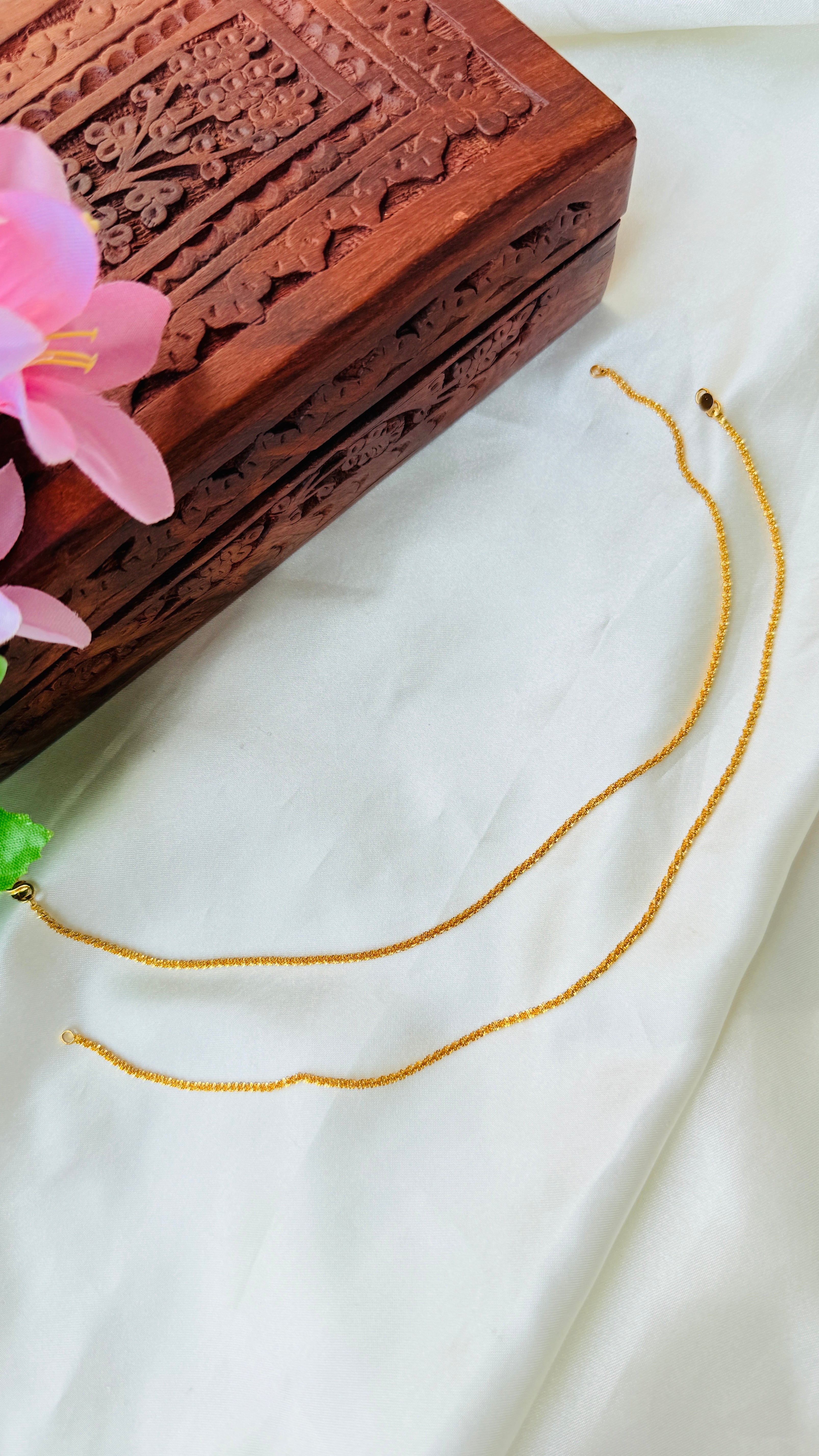 Surya Gold Plated Anklets RJ369