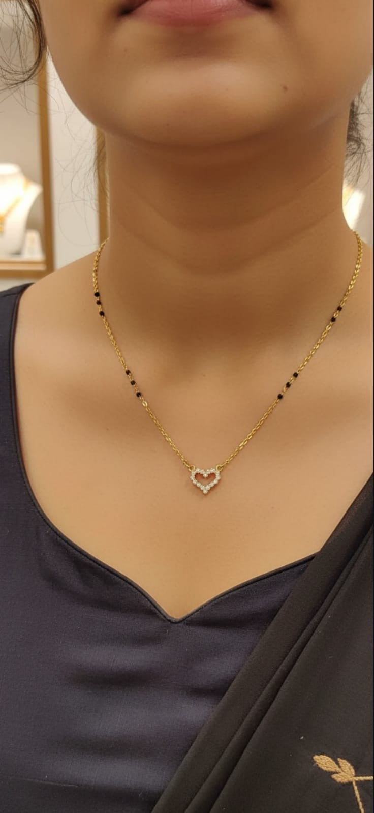 Lovely Mangalsutra Antitarish Stainless Steel Neckchain RJ258