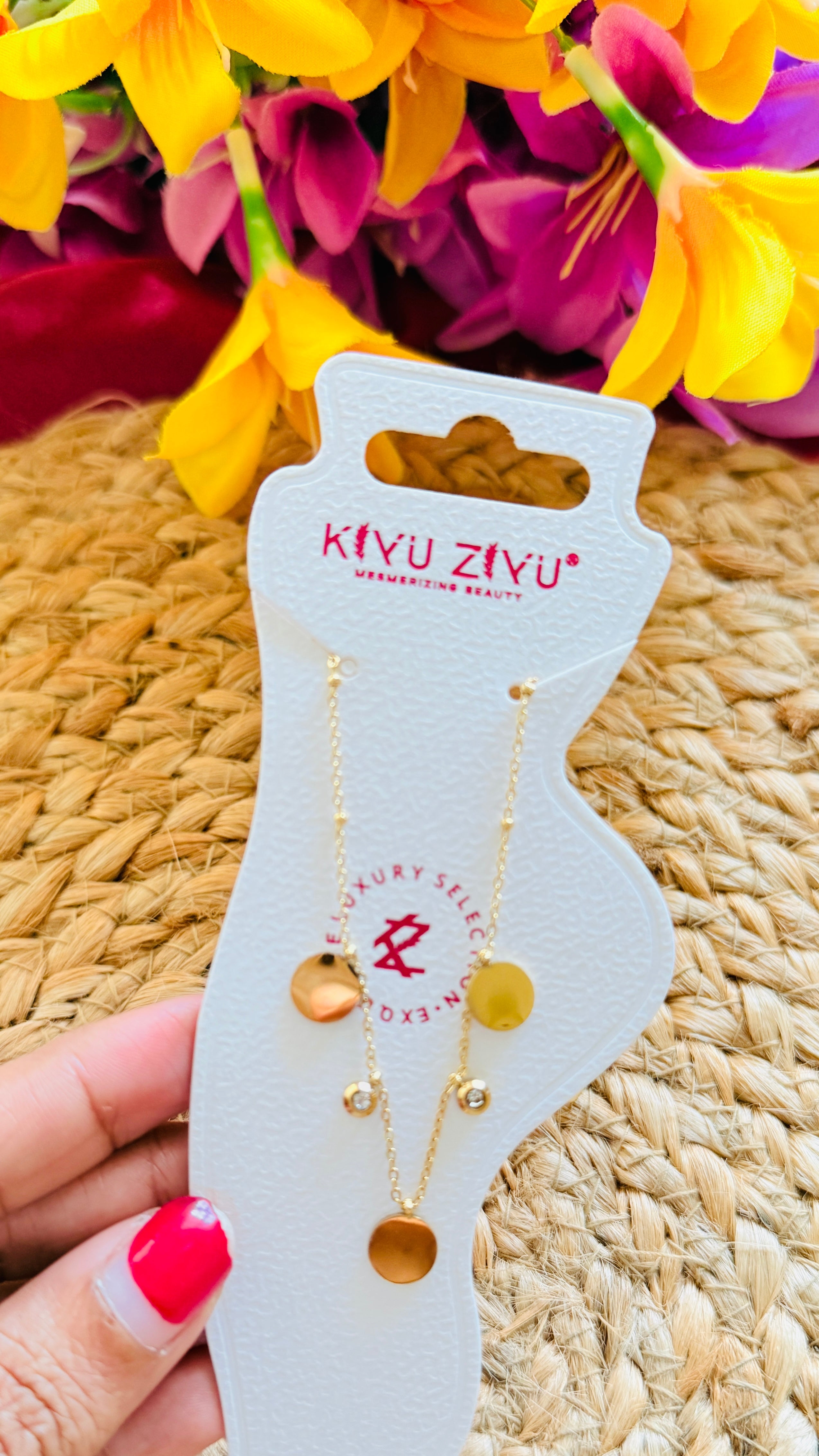 Coin Anti tarnish anklets(single feet)RJ101