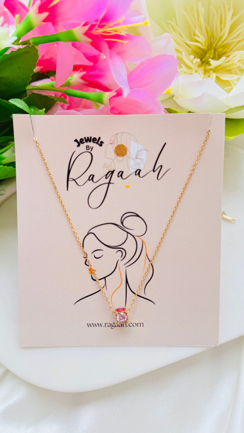 Multi Square Charm Antitarnish Neckchain RJ205