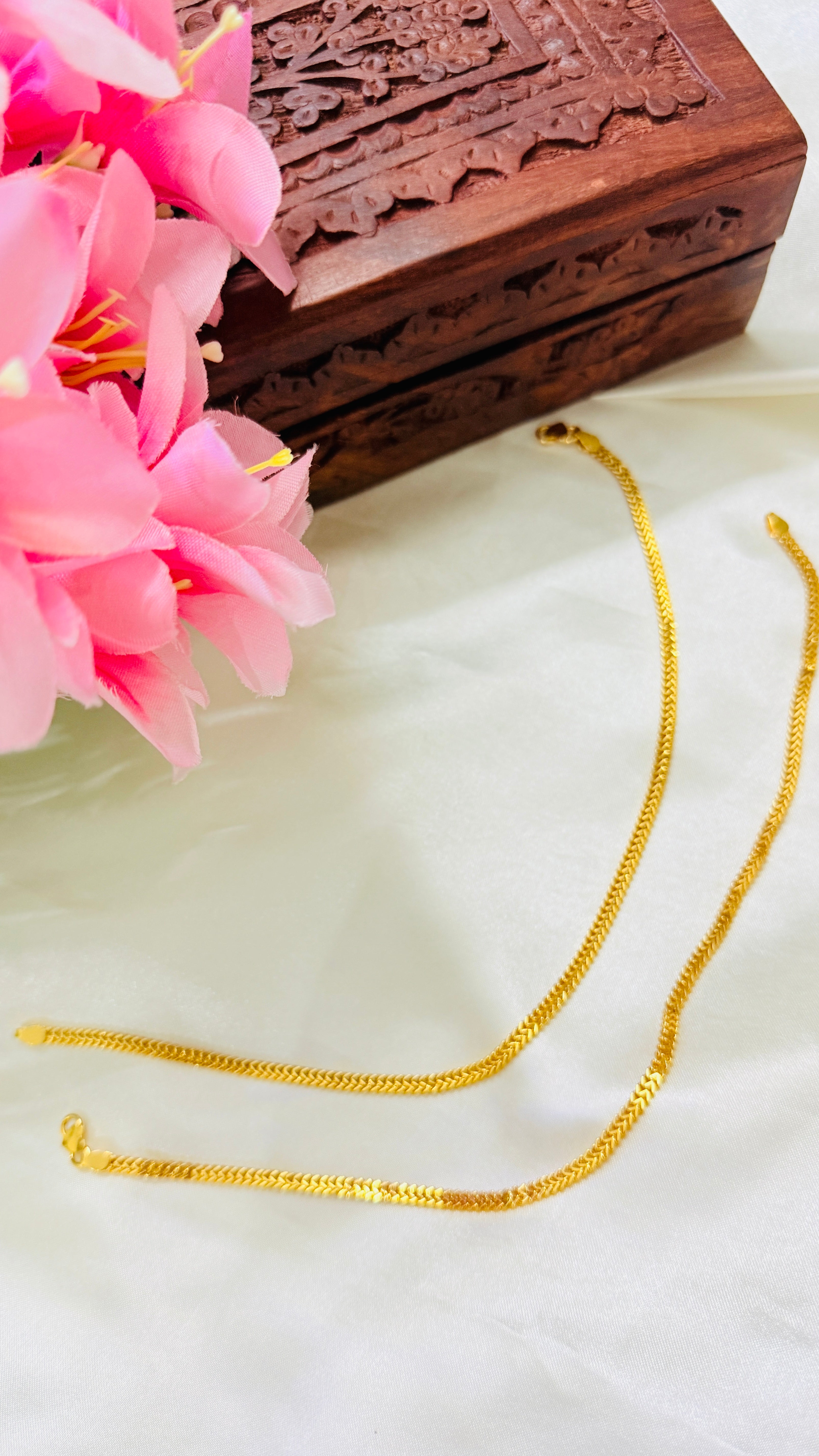Pookula Gold Plated Anklets RJ379