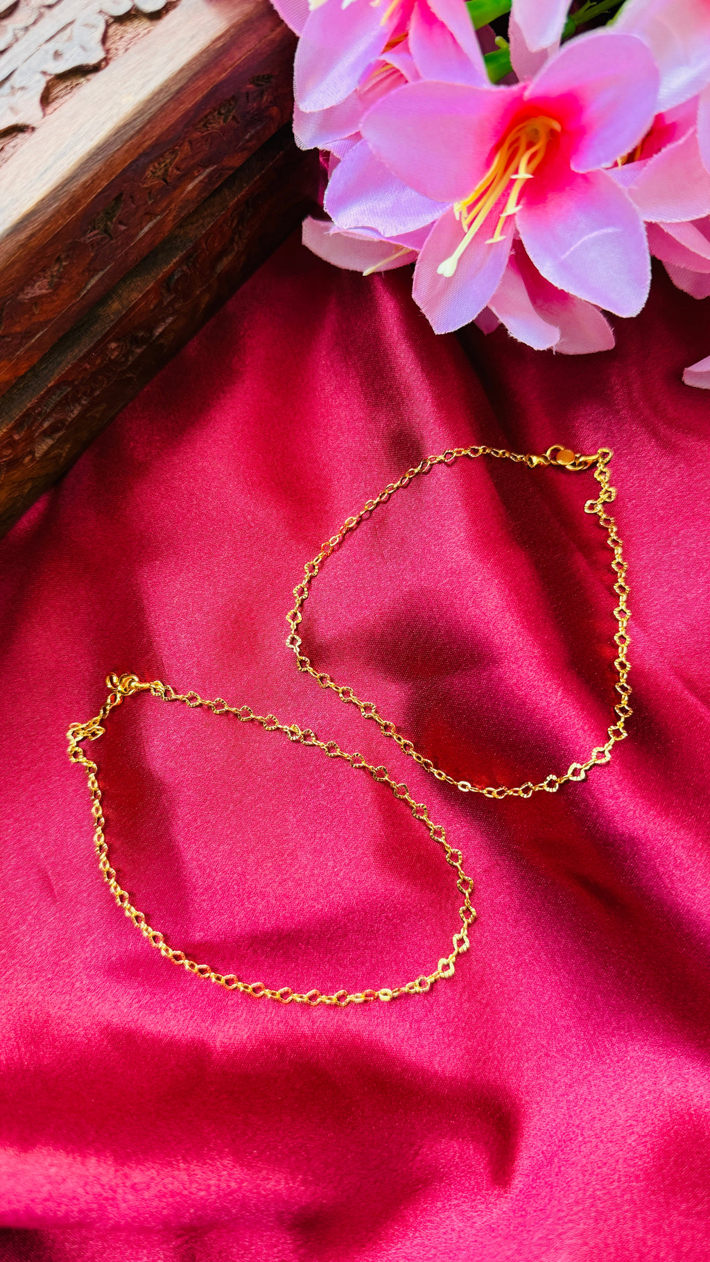 Twinkle Ring Thin Anklets RJ248