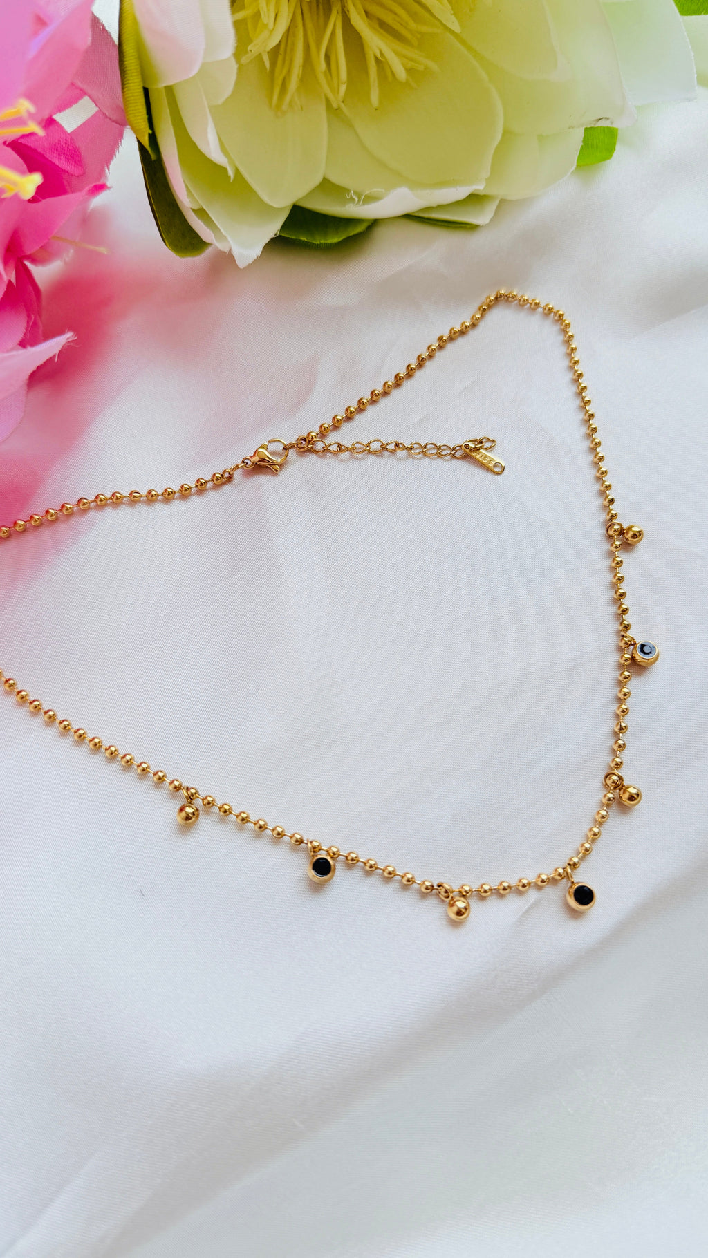 Mystic Drops Anti tarnish stainless steel neck Chain RJ153