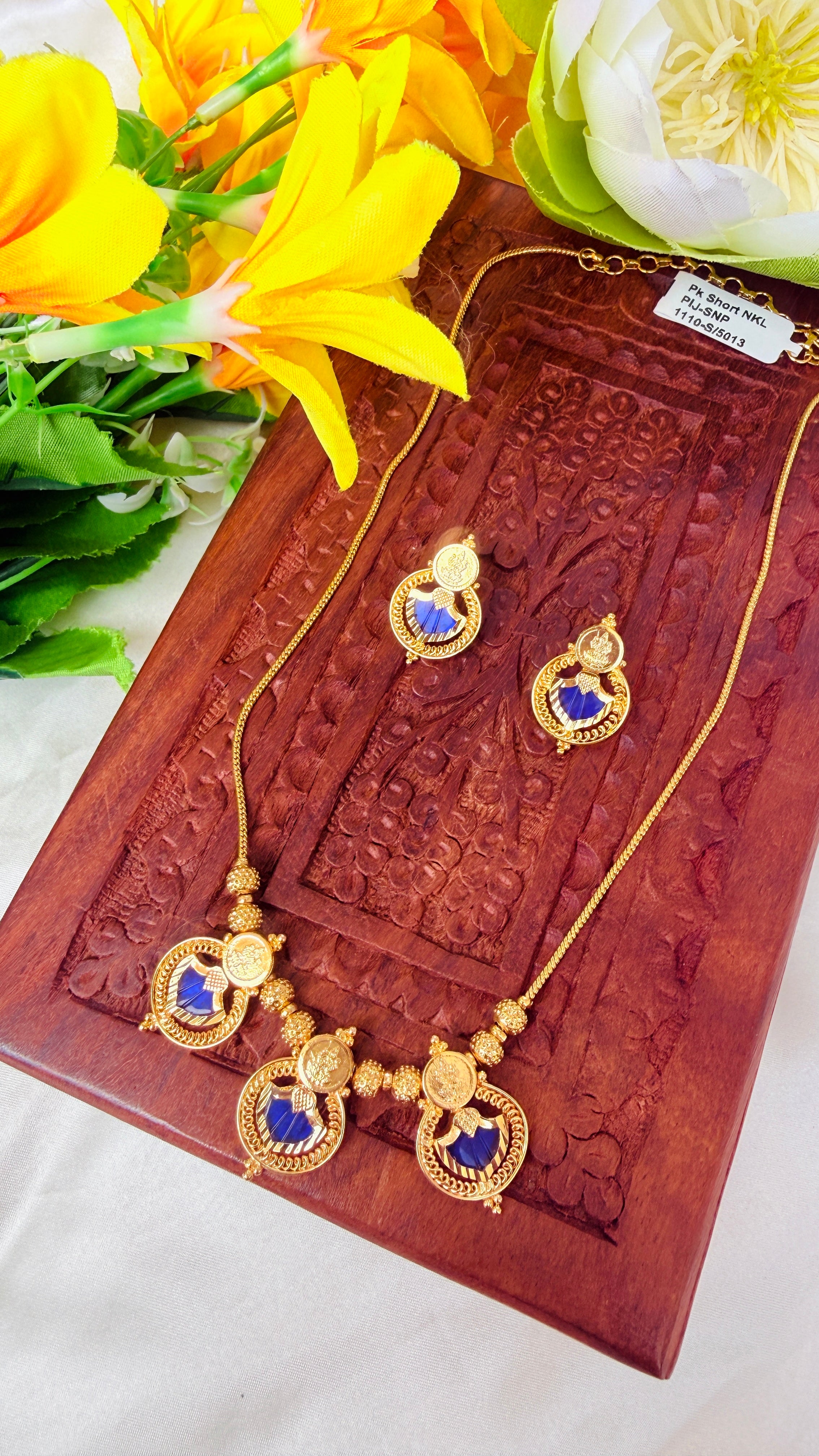 Palakka Short Necklace + Stud RJ352