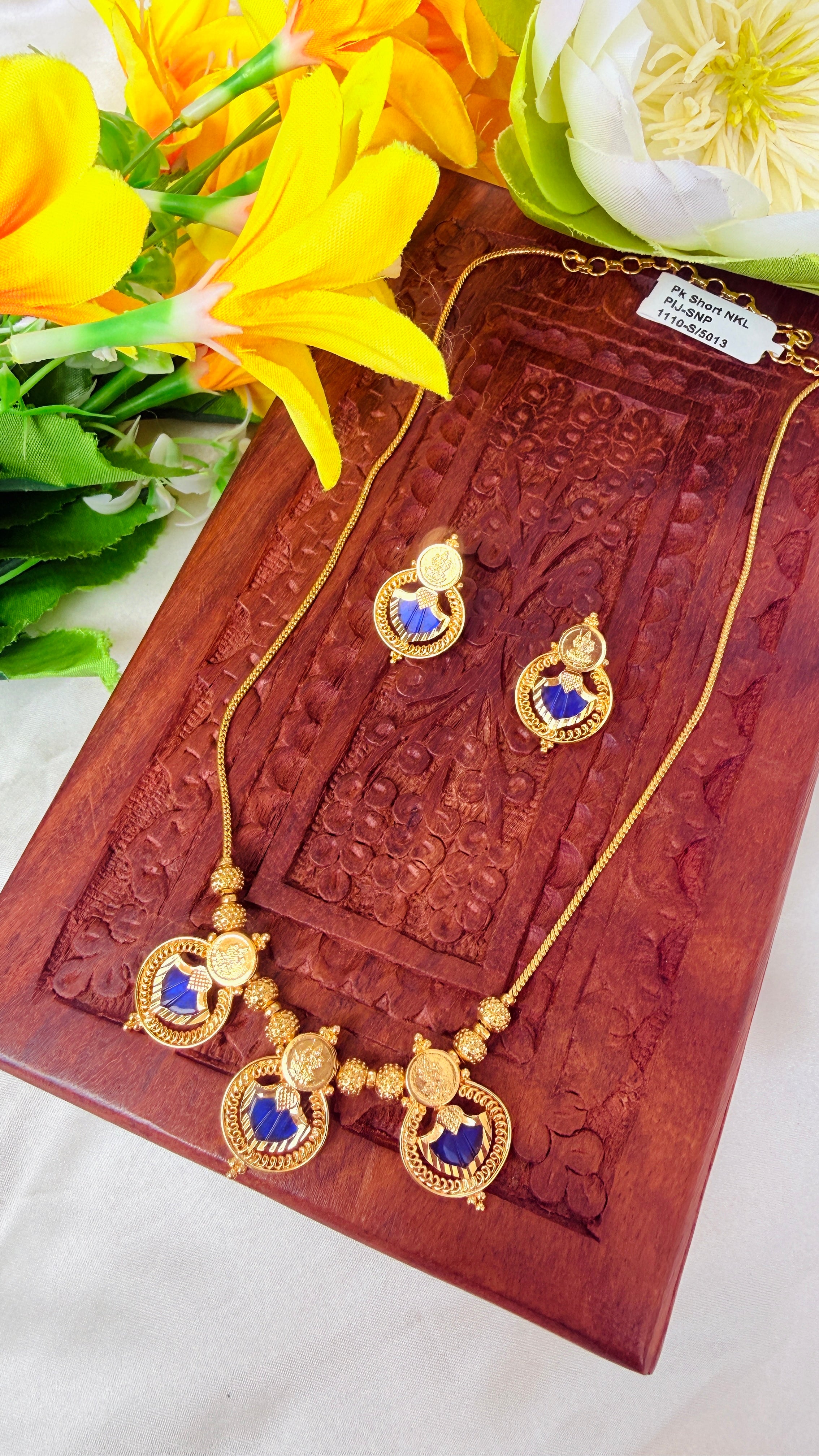 Palakka Short Necklace + Stud RJ352