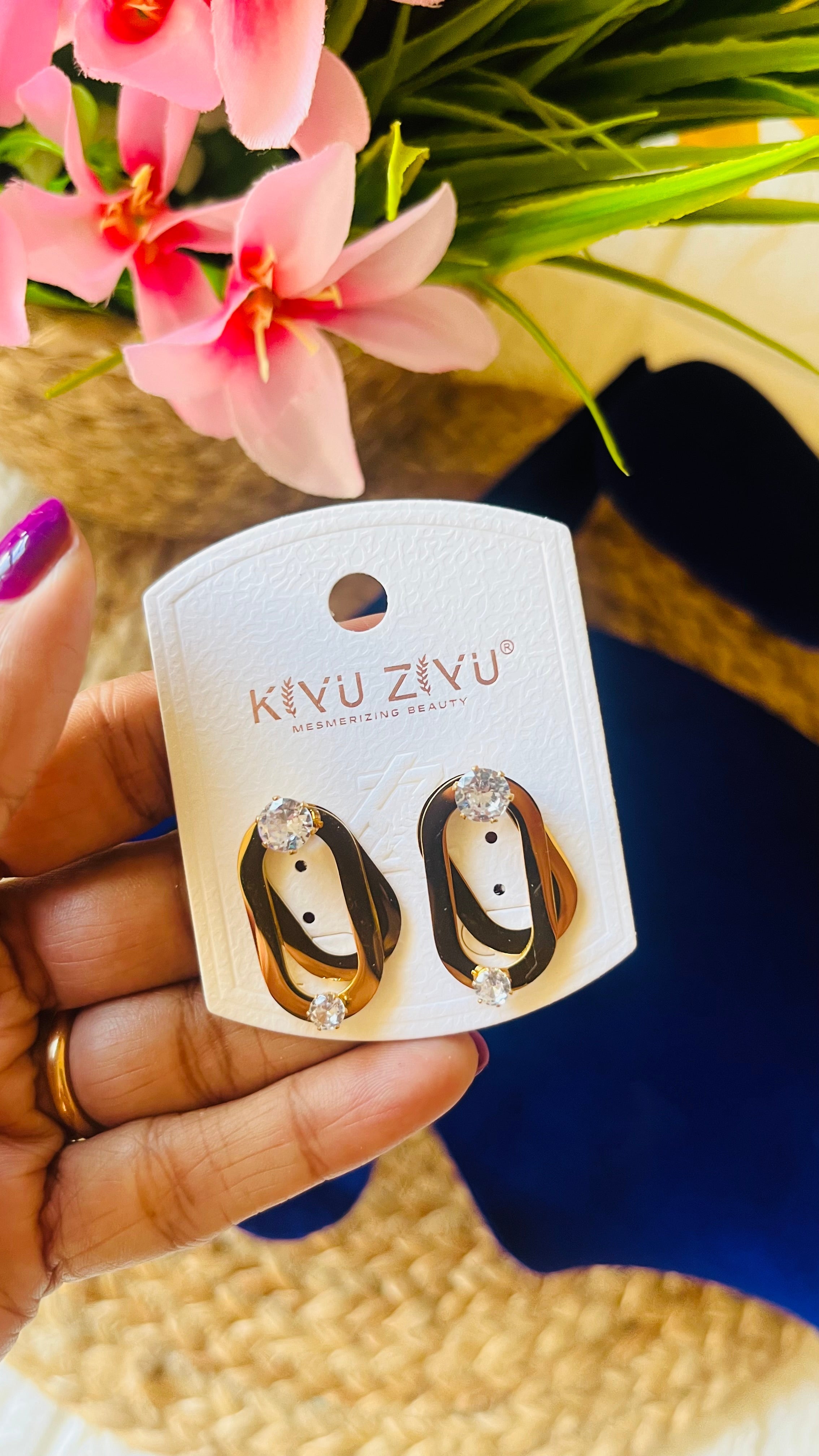 Anti tarnish Earring