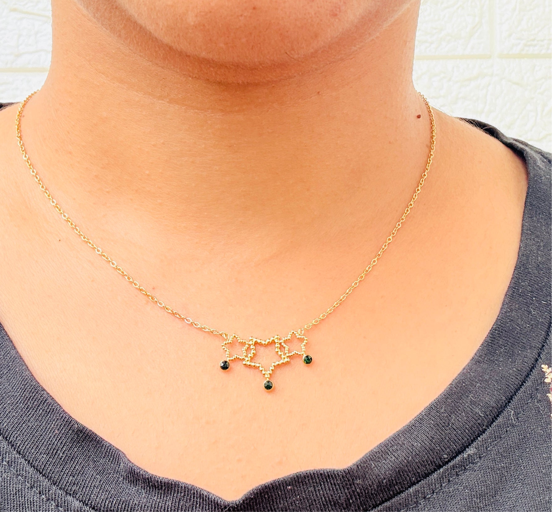 TriStar Anti tarnish stainless steel neck Chain RJ78