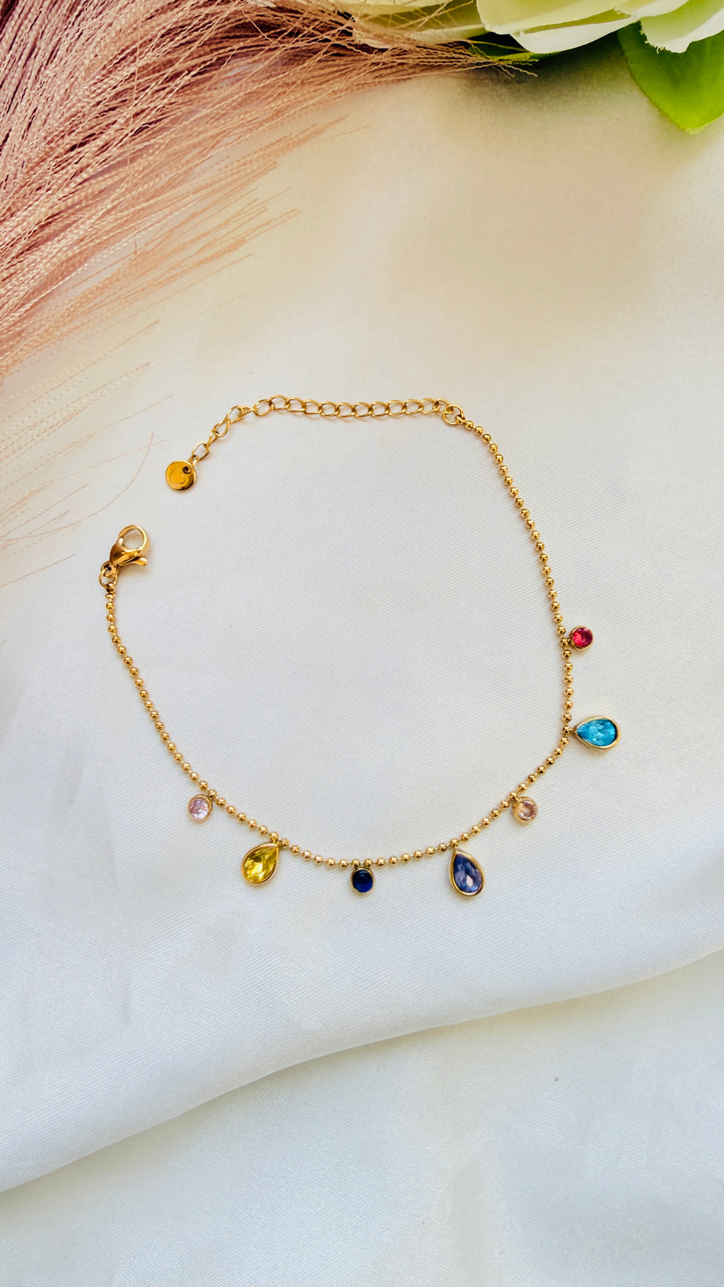 Rainbow Drops Bracelets RJ330