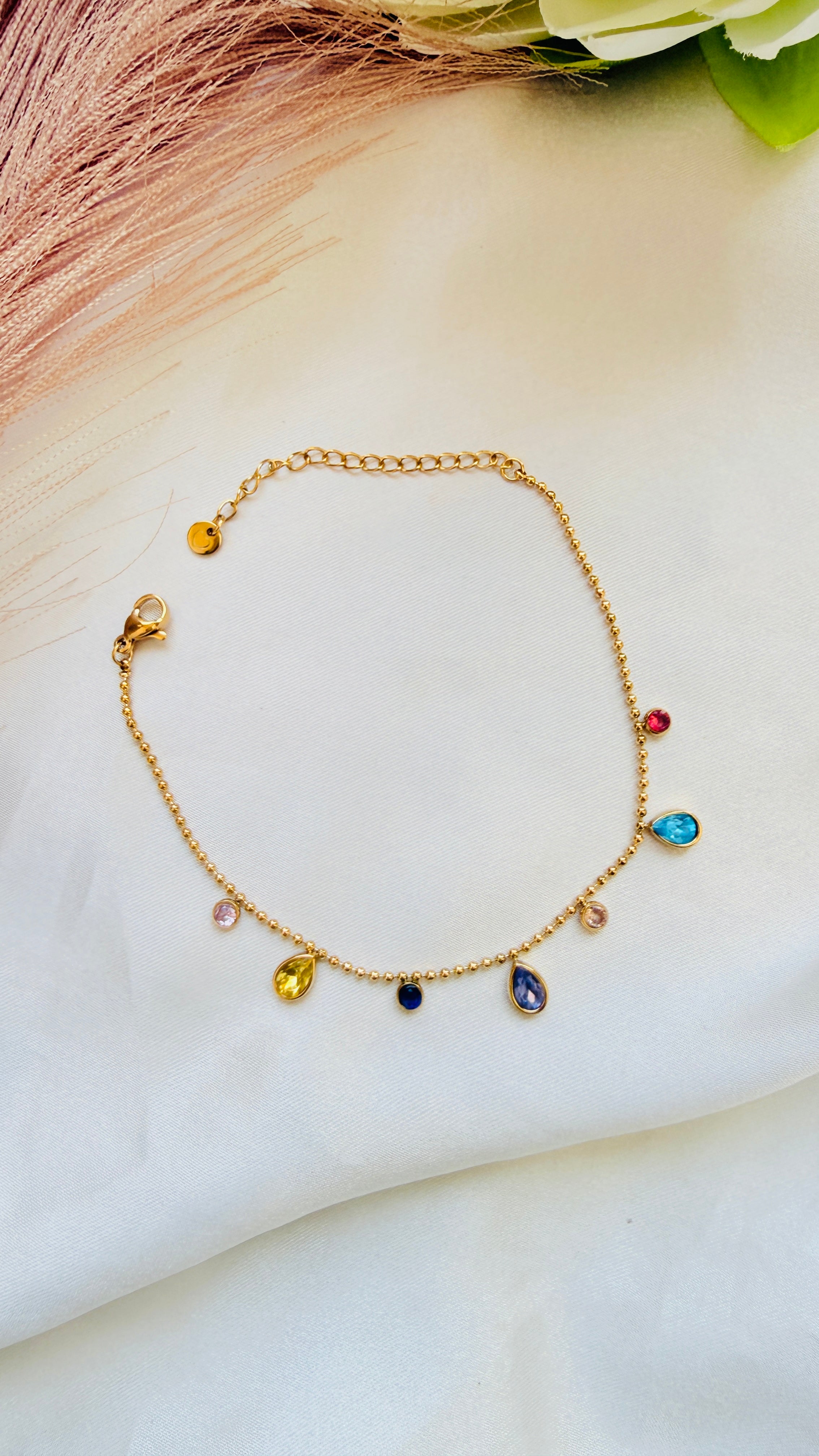 Rainbow Drops Bracelets RJ330