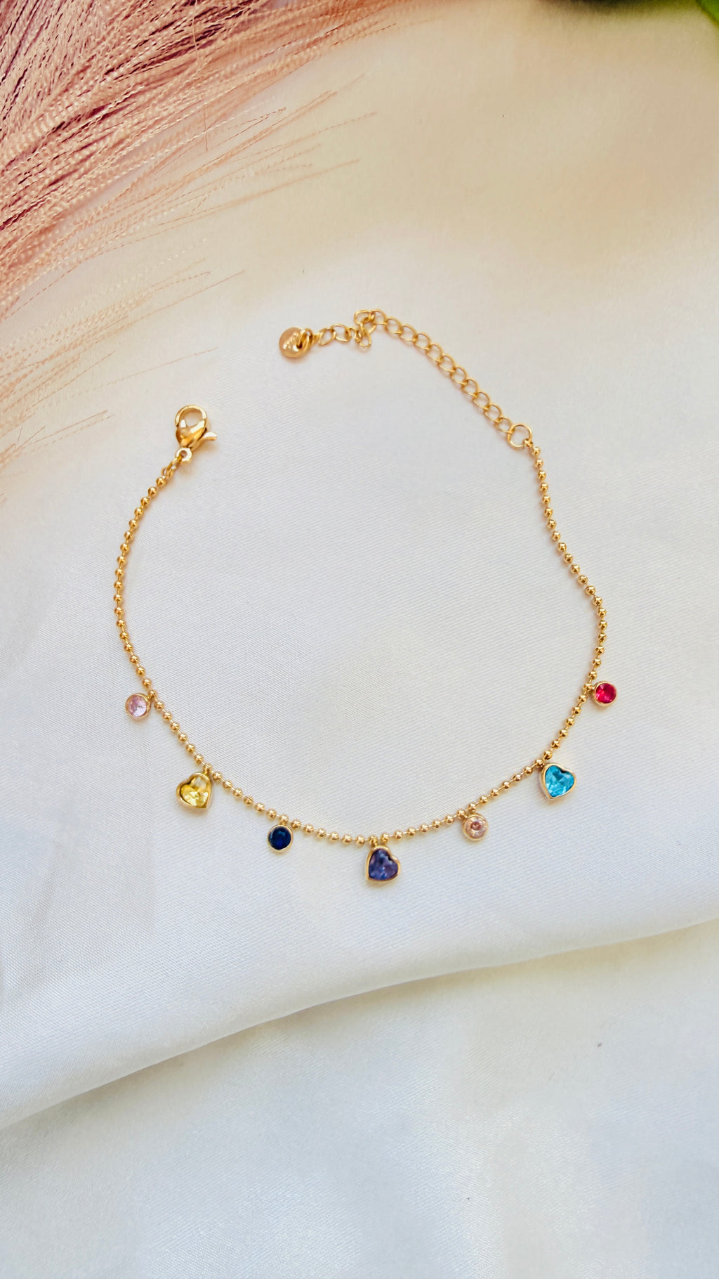 Rainbow Drops Bracelets RJ330