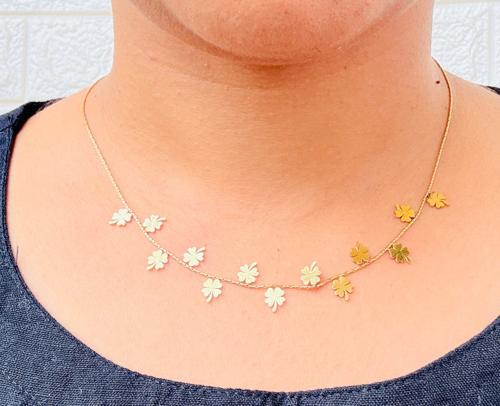 Blossom Anti tarnish stainless steel neck Chain RJ209