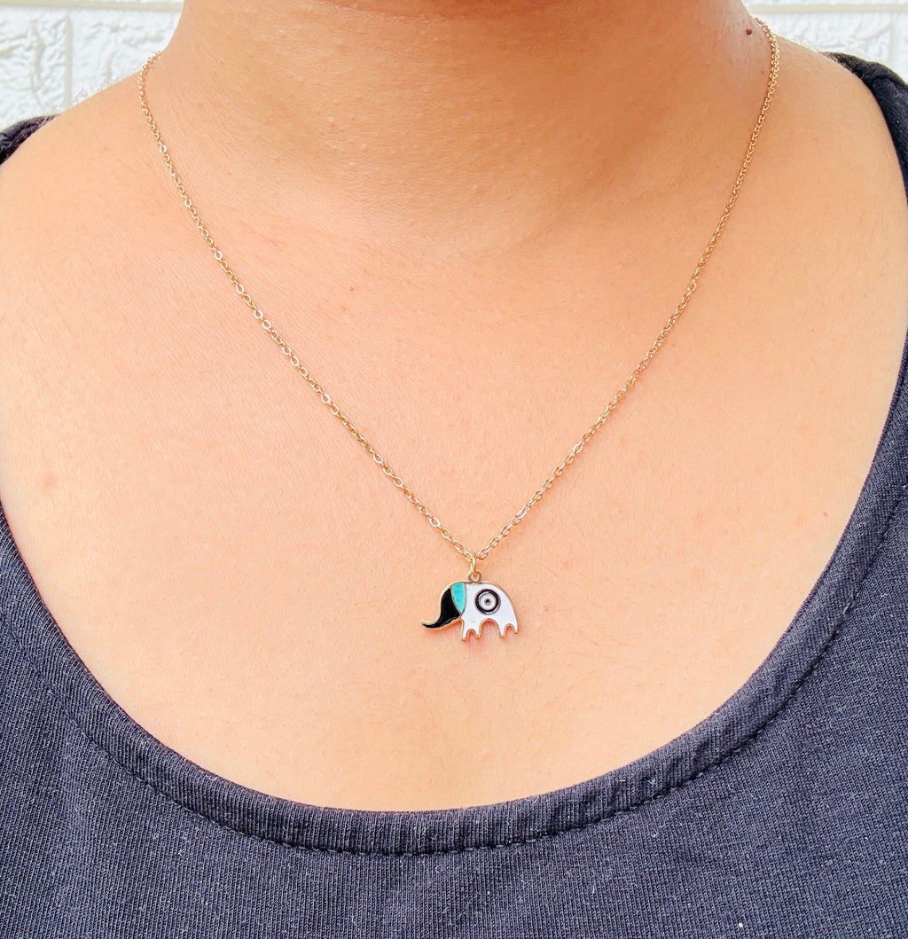 Tuskar Charm Anti tarnish stainless steel neck Chain RJ118