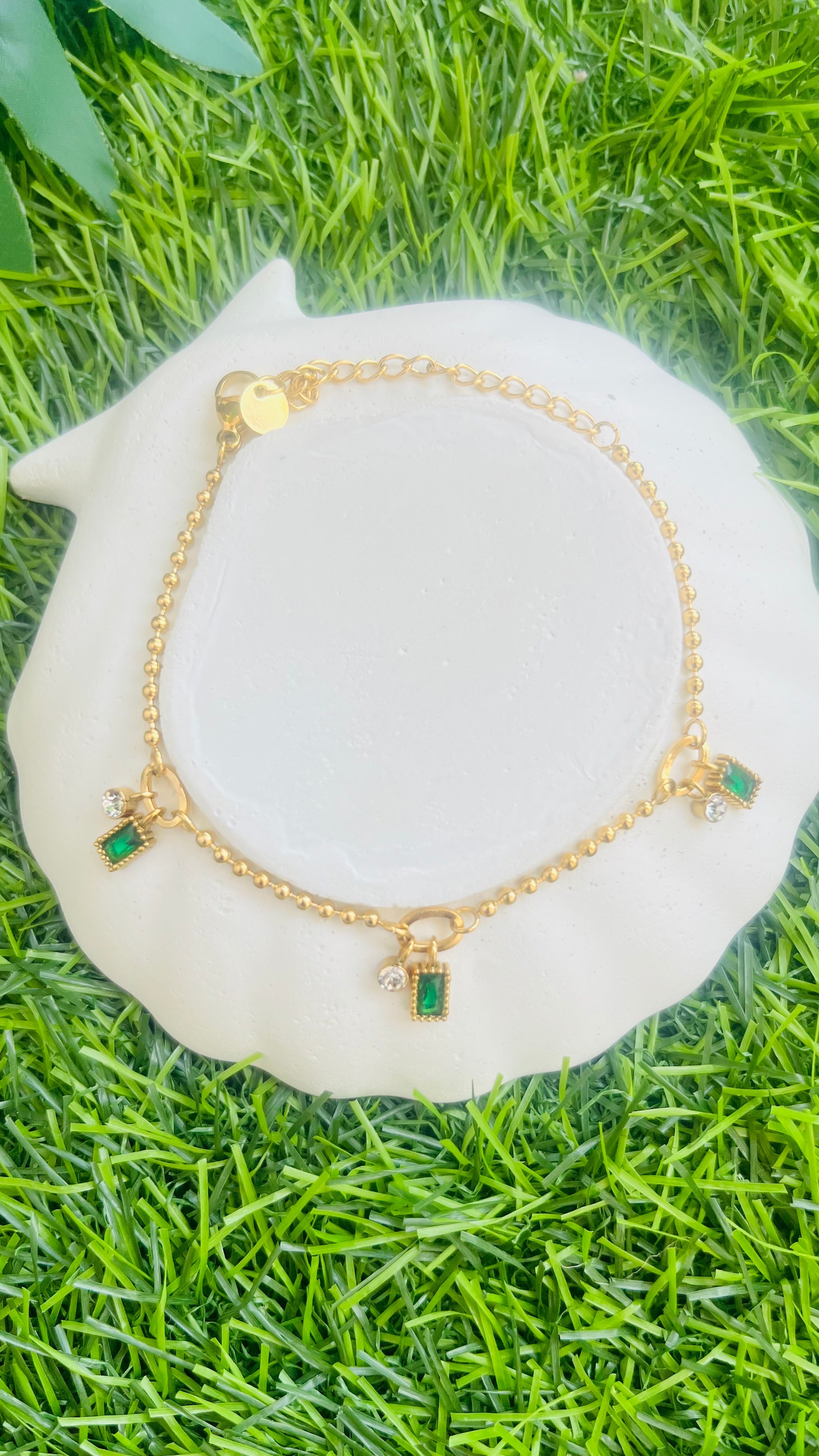 Pehli Nazar Emerald Stone Bracelets RJ64