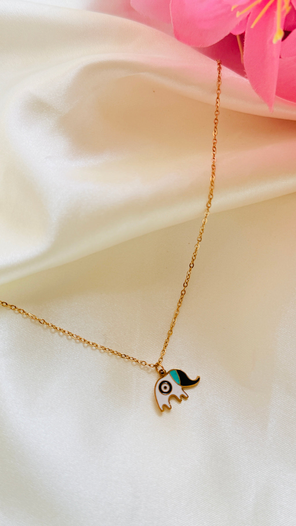 Tuskar Charm Anti tarnish stainless steel neck Chain RJ118