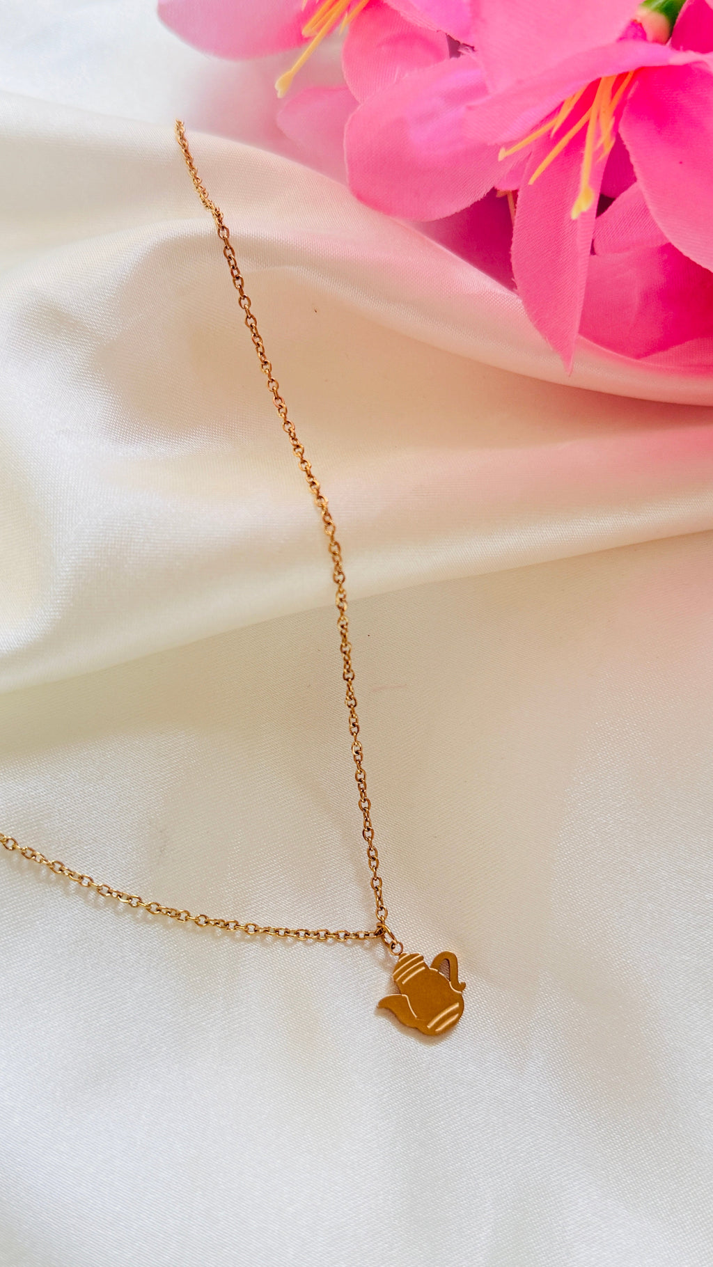 Jug Anti tarnish stainless steel neck Chain RJ123