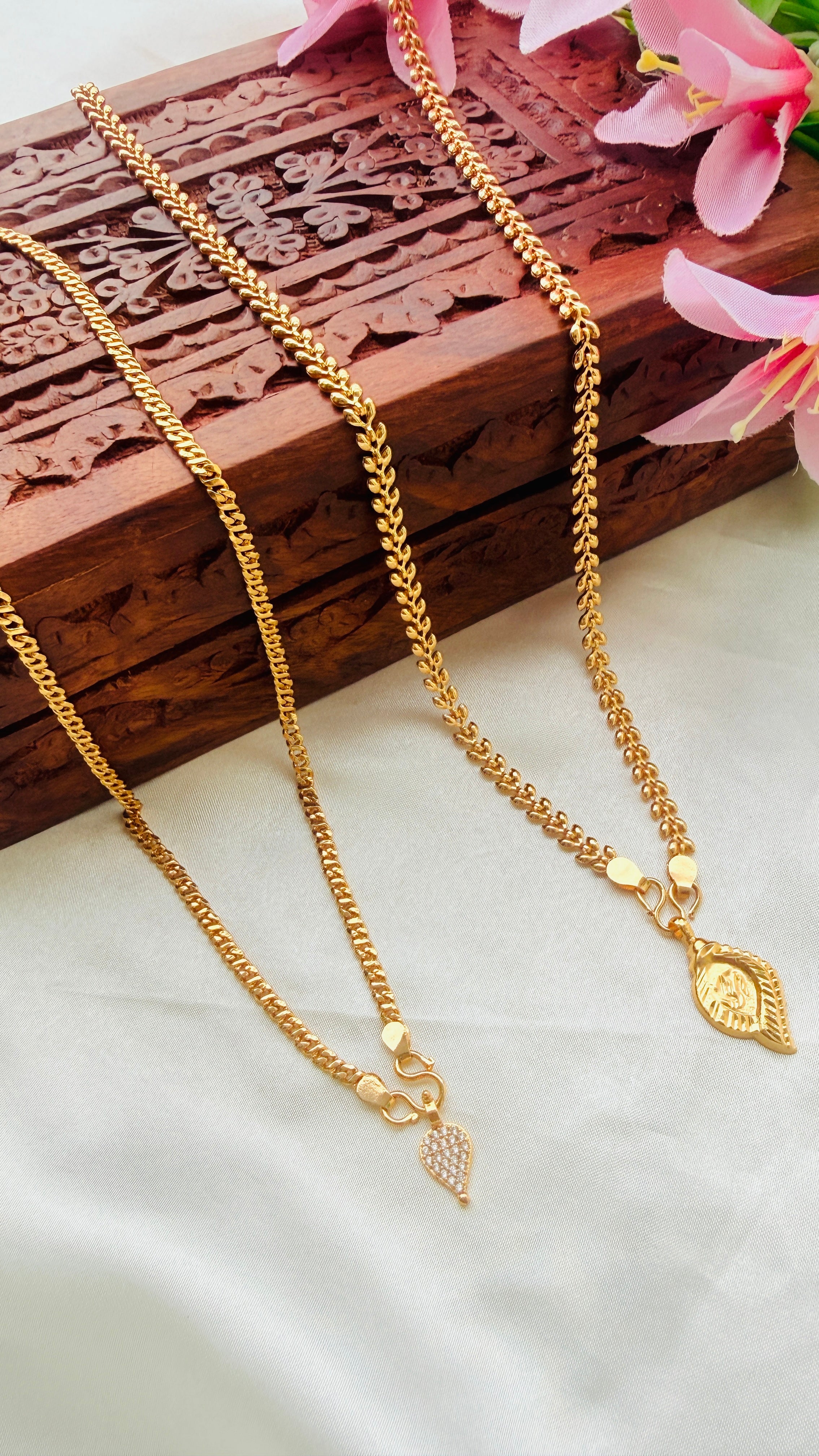 Thali + Leaf Chain Combo 2