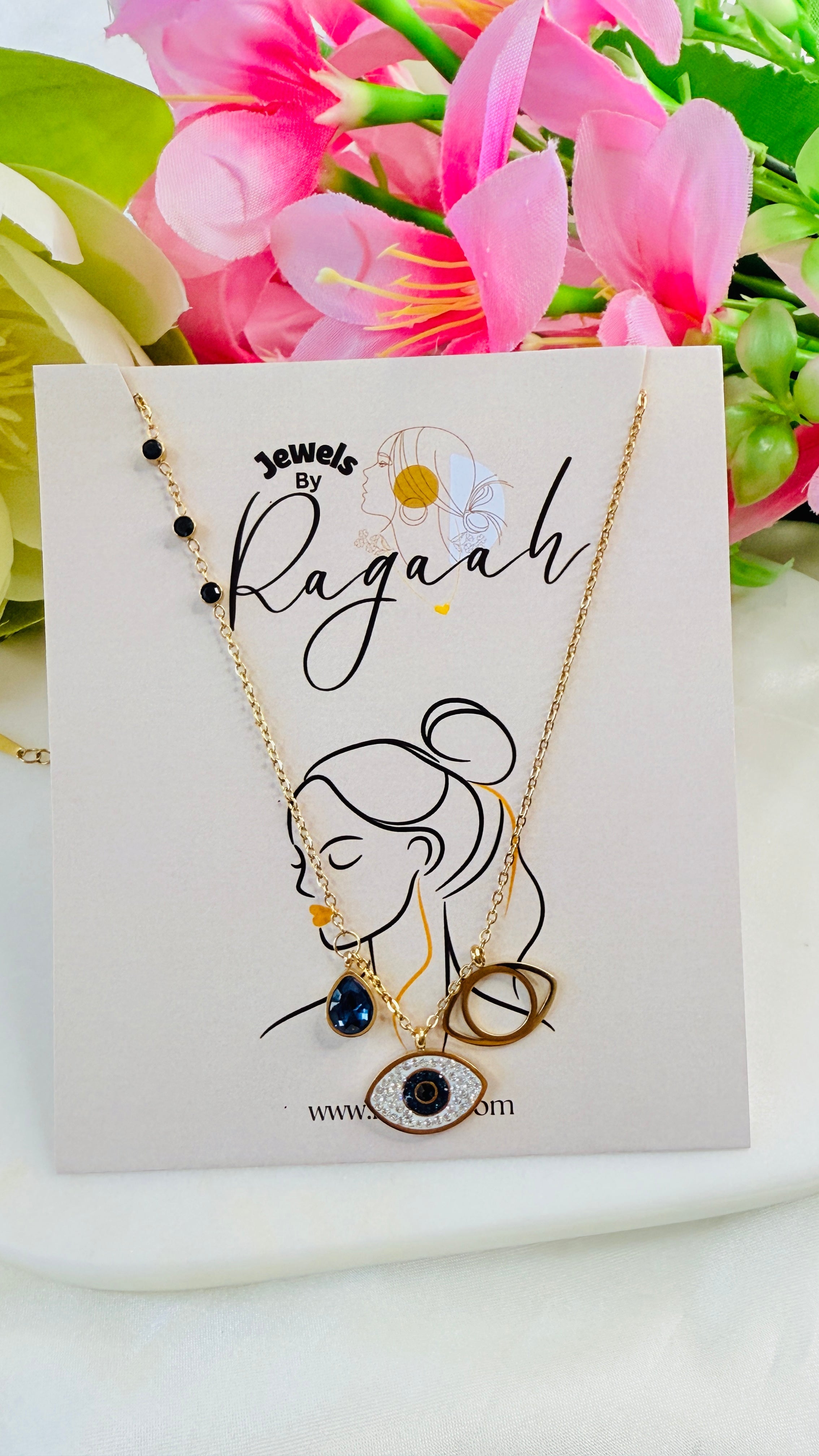 The Aura Guard Anti tarnish stainless steel neck Chain RJ218