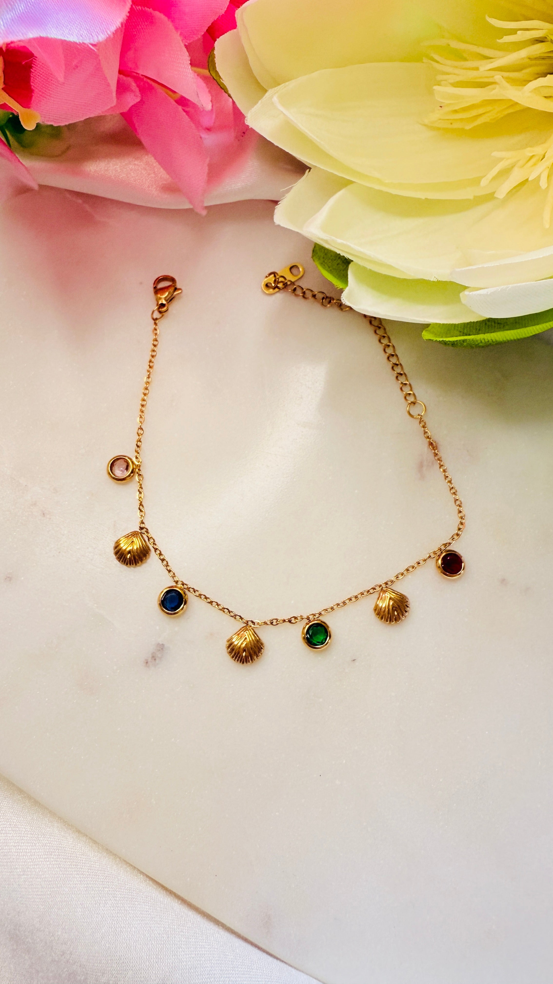 Ocean Treasure Charm Anti Tarnish Bracelets RJ226