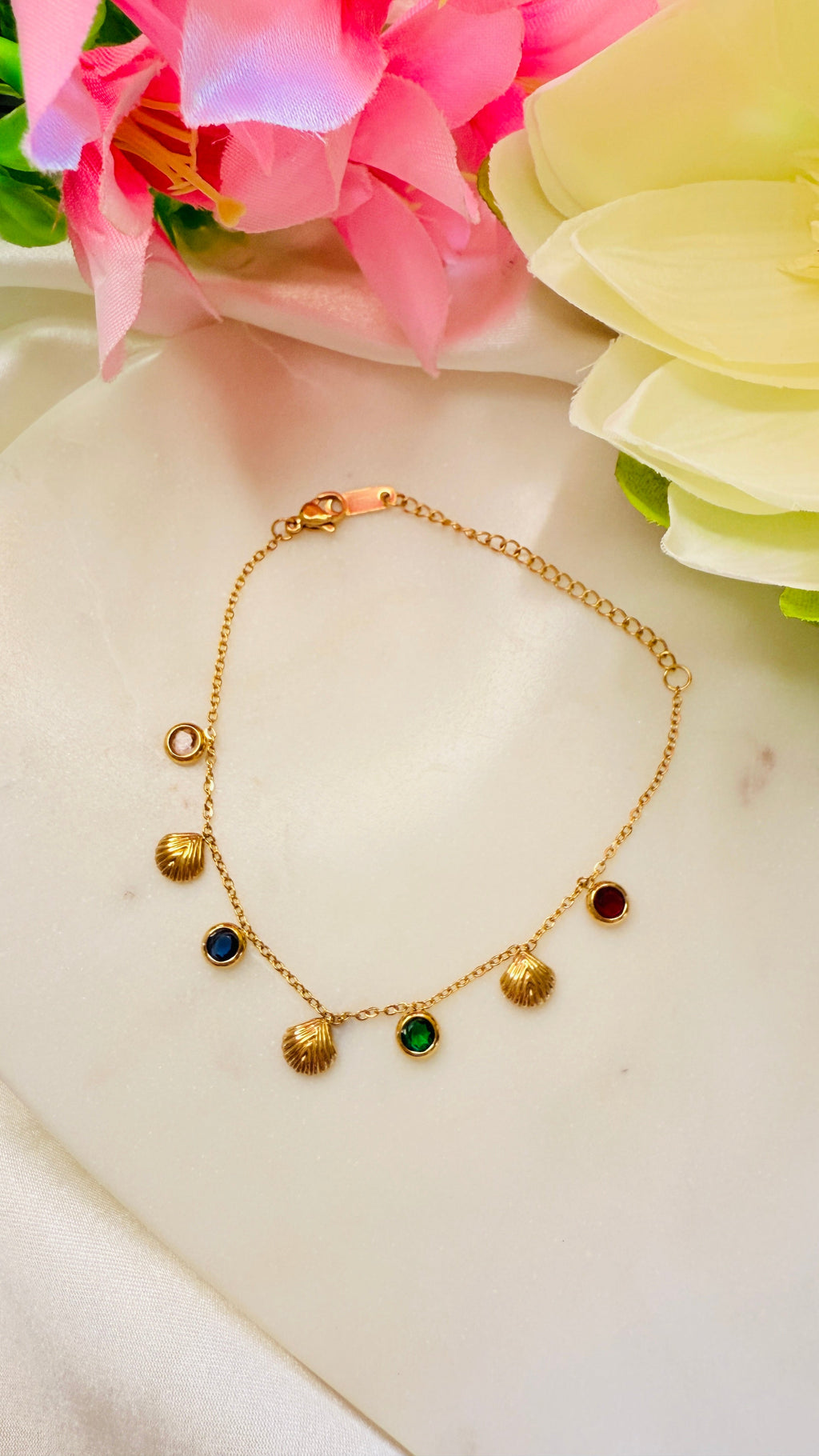 Ocean Treasure Charm Anti Tarnish Bracelets RJ226