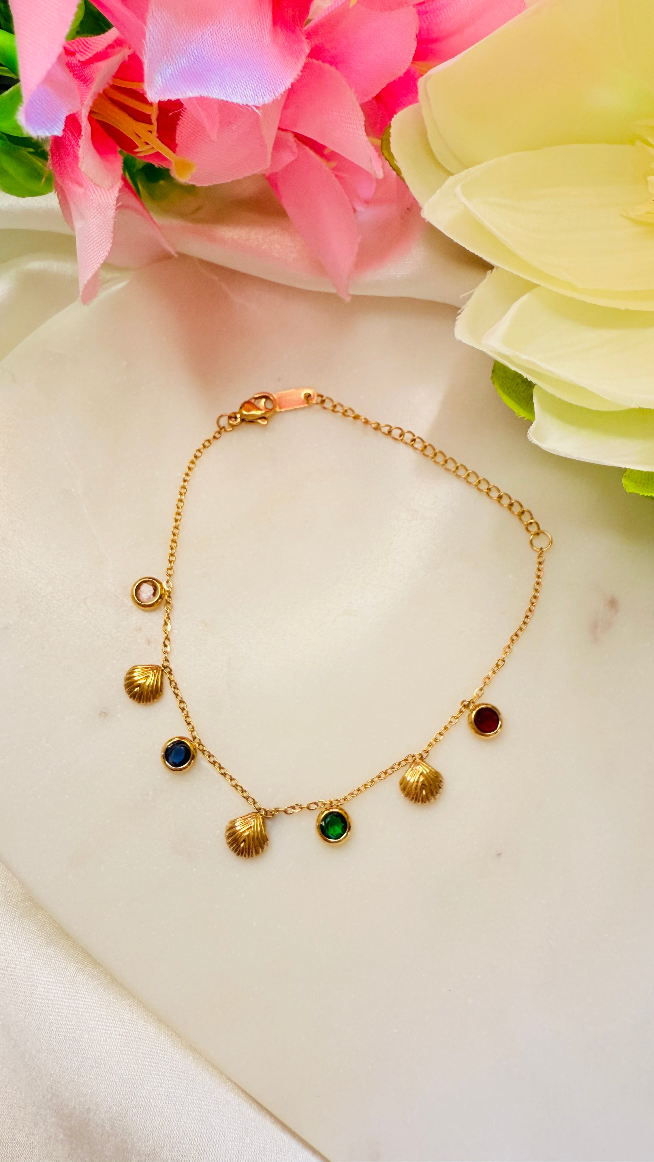 Ocean Treasure Charm Anti Tarnish Bracelets RJ226