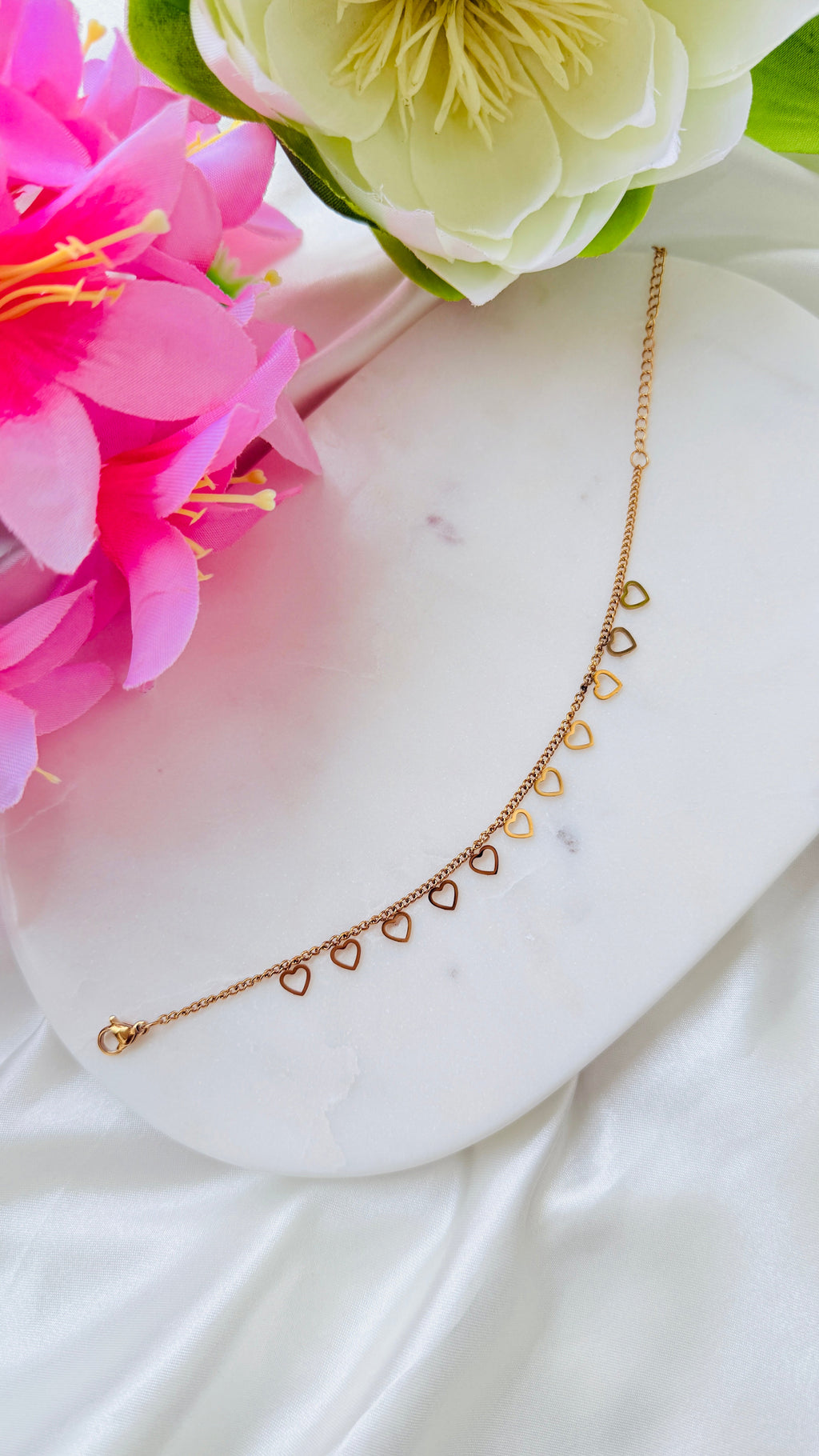 Love Drops Charm Anti Tarnish Bracelets RJ239