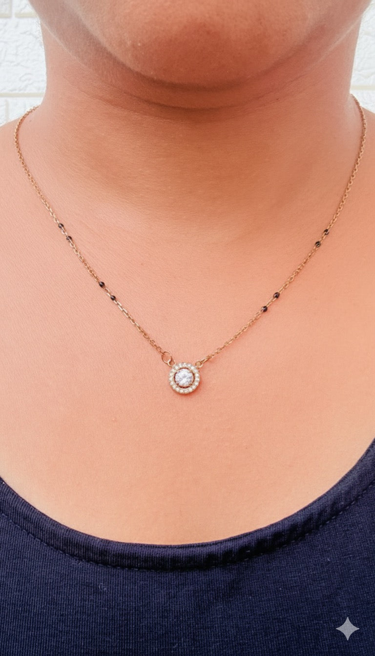Aura Mangalsutra Antitarish Stainless Steel Neckchain RJ257