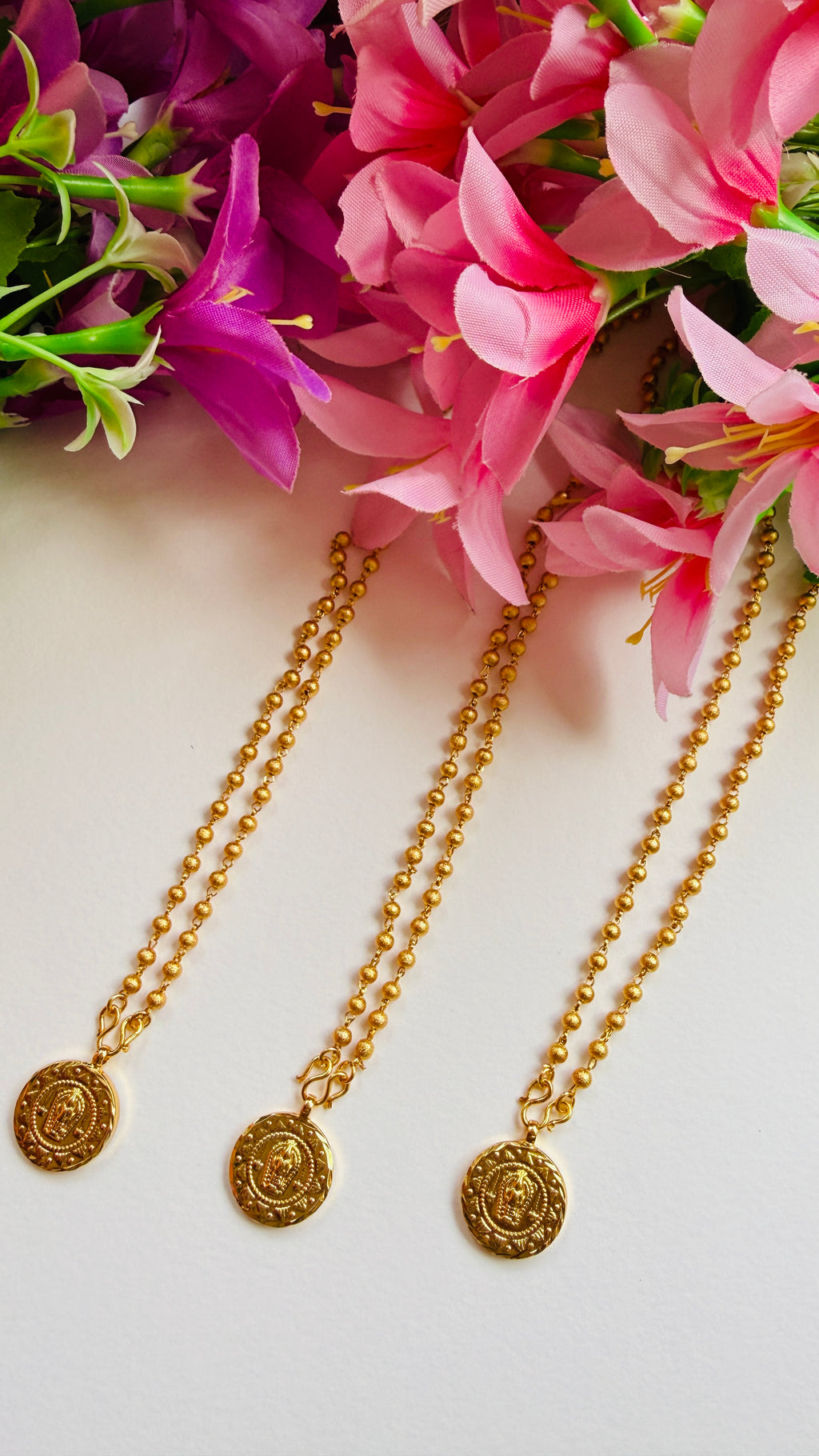Mani mala with krishna locket  RJ287