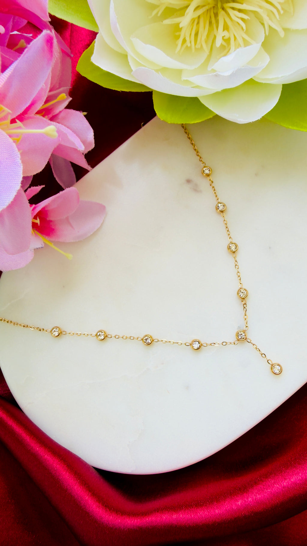 Dainty Glow Anti Tarnish Stainless Steel Necklace RJ295