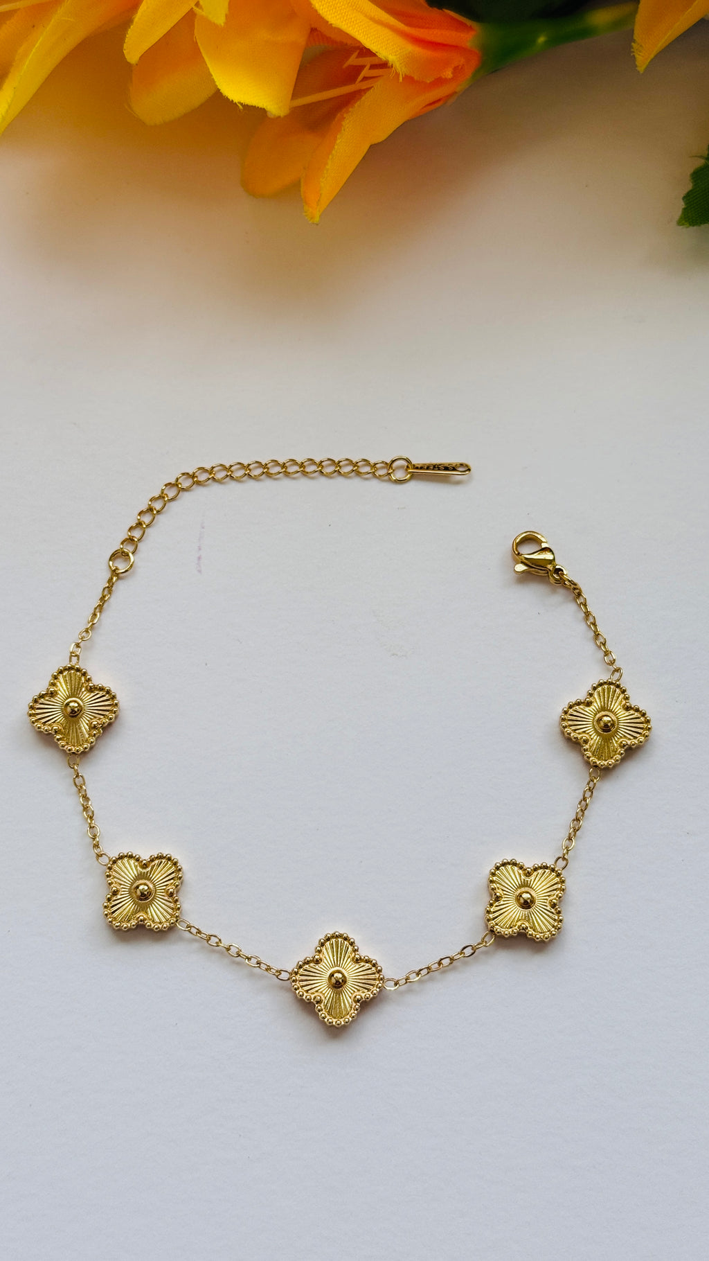Golden Clover Bracelets RJ303