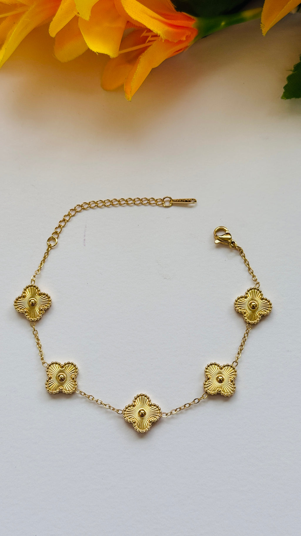 Golden Clover Bracelets RJ303