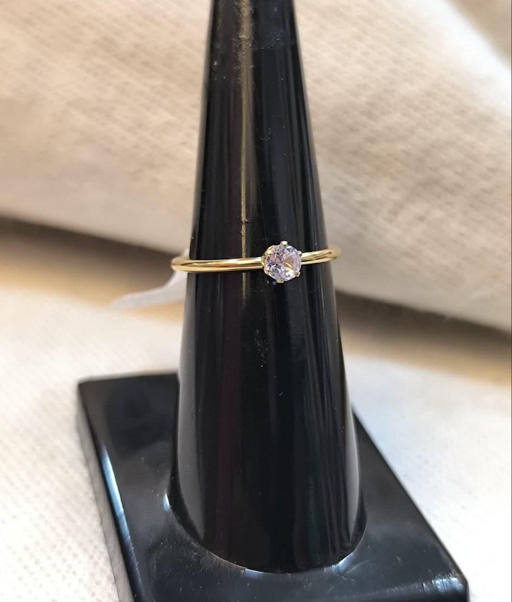 Aura Thin Antitarnish Ring RJ223