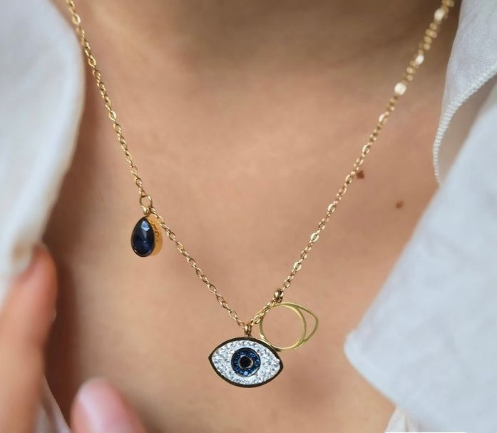 The Aura Guard Anti tarnish stainless steel neck Chain RJ218