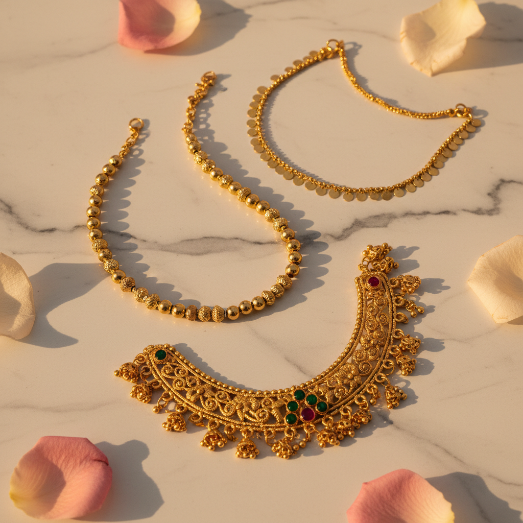 Pick Any 3 Anklets Bundle