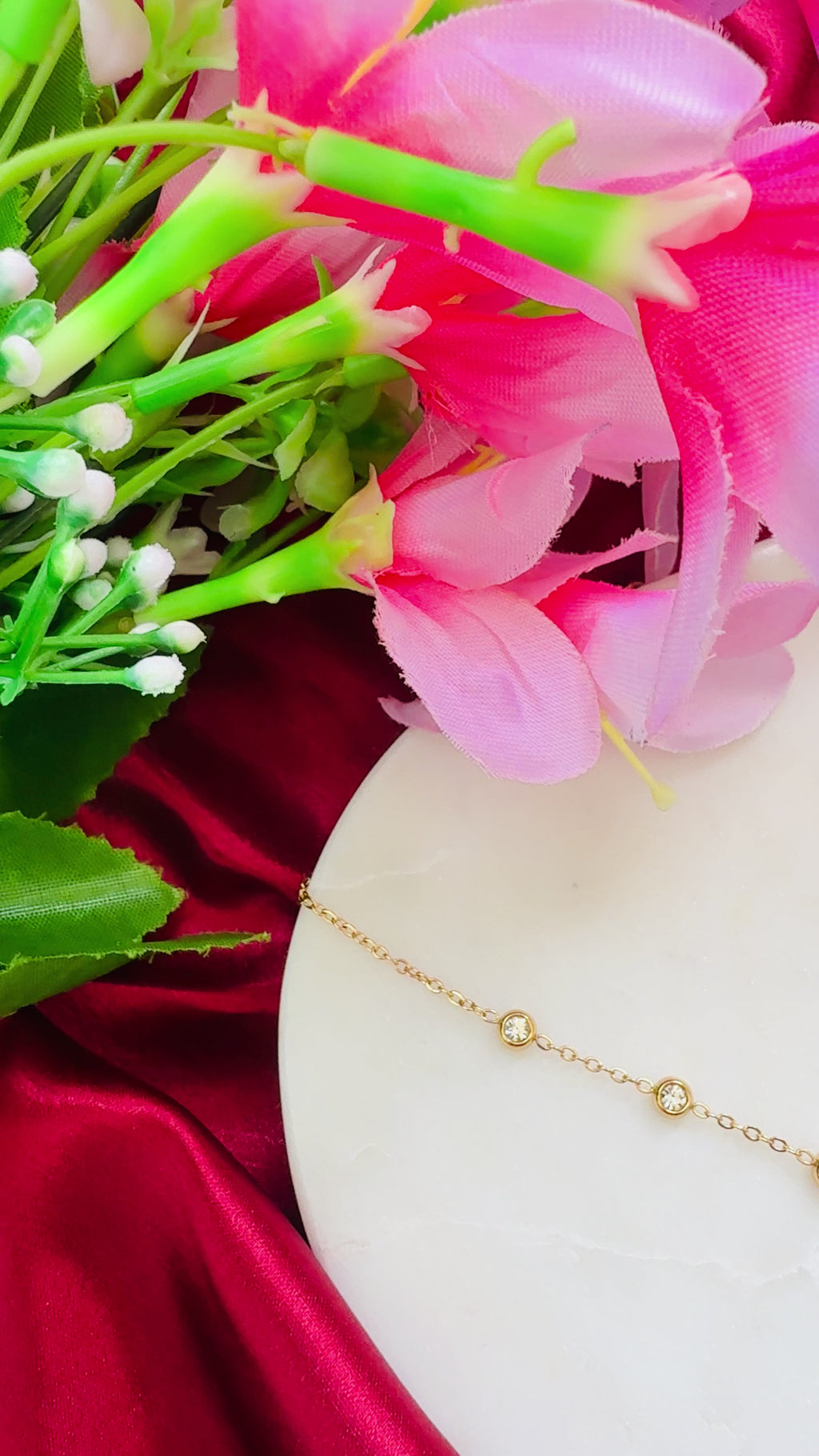 Dainty Glow Anti Tarnish Stainless Steel Necklace RJ295